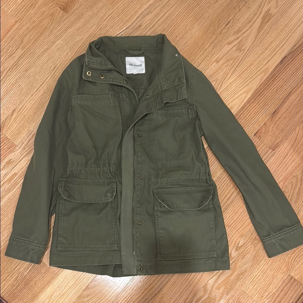 Madewell Khaki Utility Jacket
